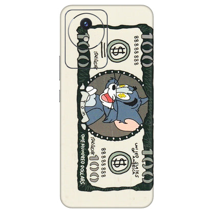 VIVO Y Series Phone Skins (All Models) - Tom Hundred Dollar - 3D Embossed Finish (L-324) Vivo Y02