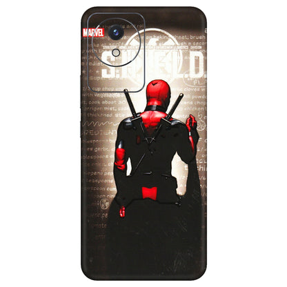 VIVO Y Series Phone Skins (All Models) - Deadpool - 3D Embossed Finish (L-56) Vivo Y02