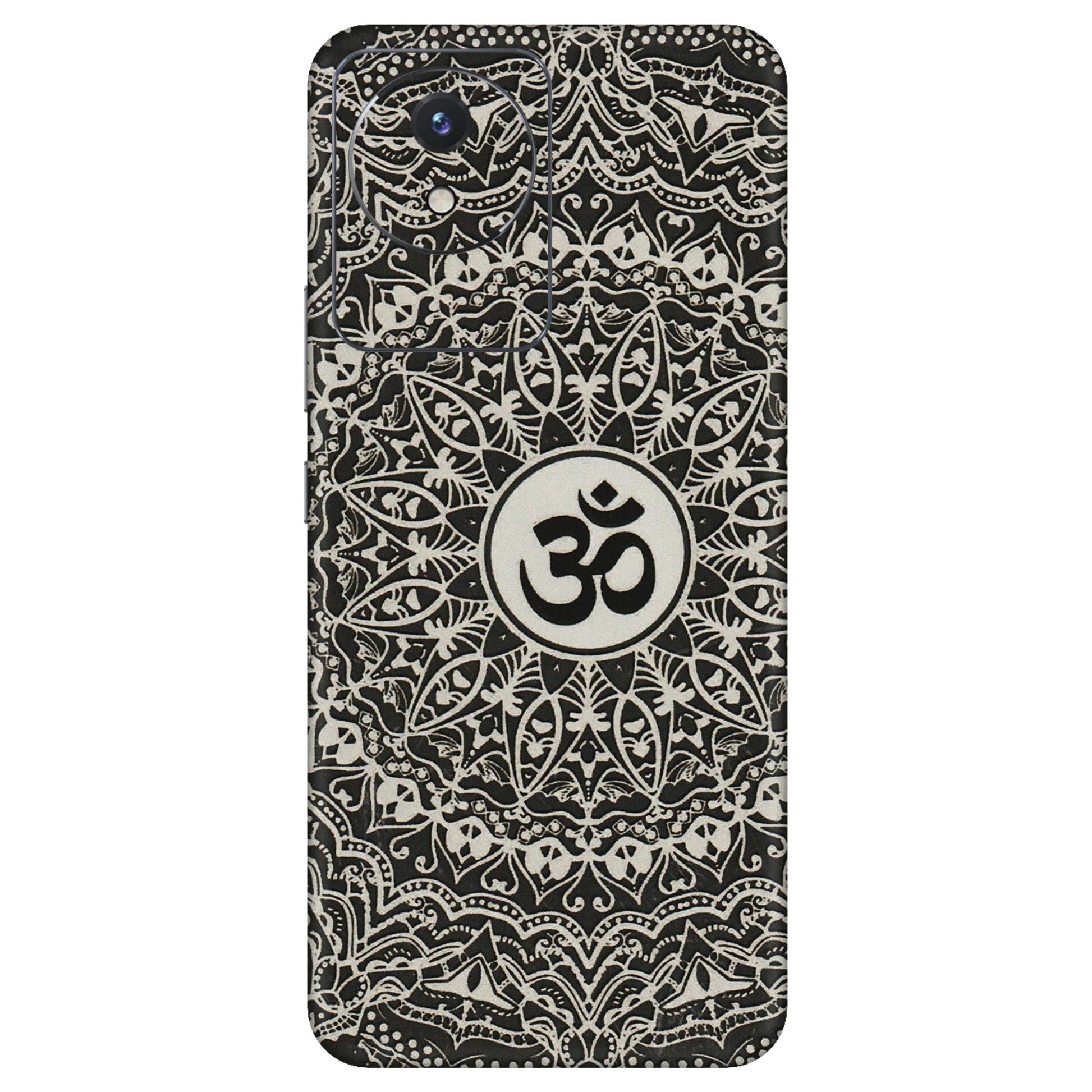 VIVO Y Series Phone Skins (All Models) - Aum Elegant Mandala - 3D Embossed Finish (L-62) Vivo Y02
