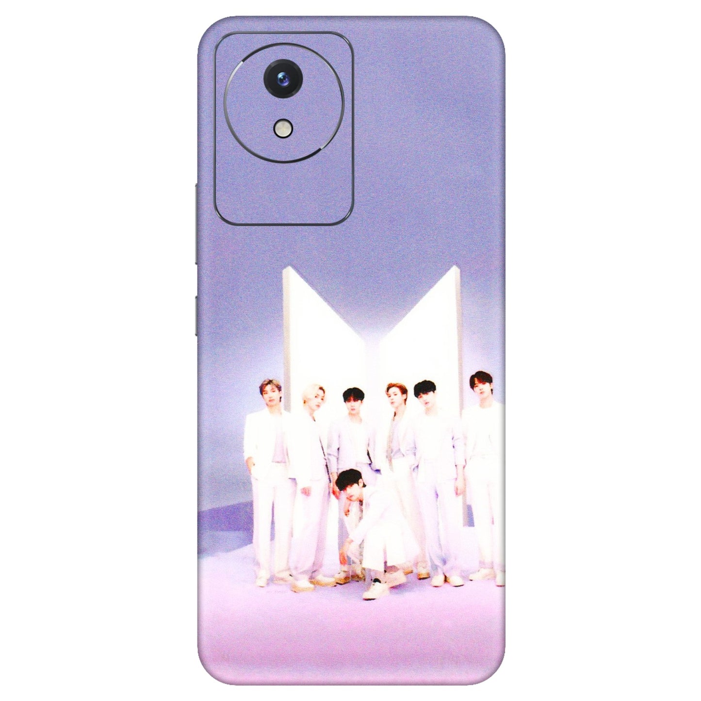 VIVO Y Series Phone Skins (All Models) - BTS - 3D Embossed Finish (L-94) Vivo Y02