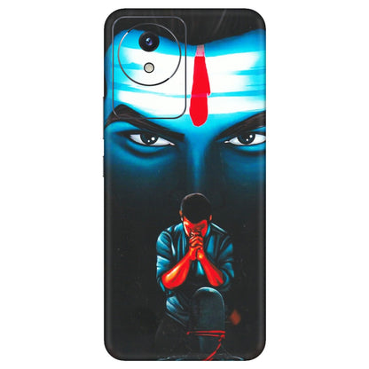 VIVO Y Series Phone Skins (All Models) - Mahakal Bhakt - Matte Finish (M-112) Vivo Y02