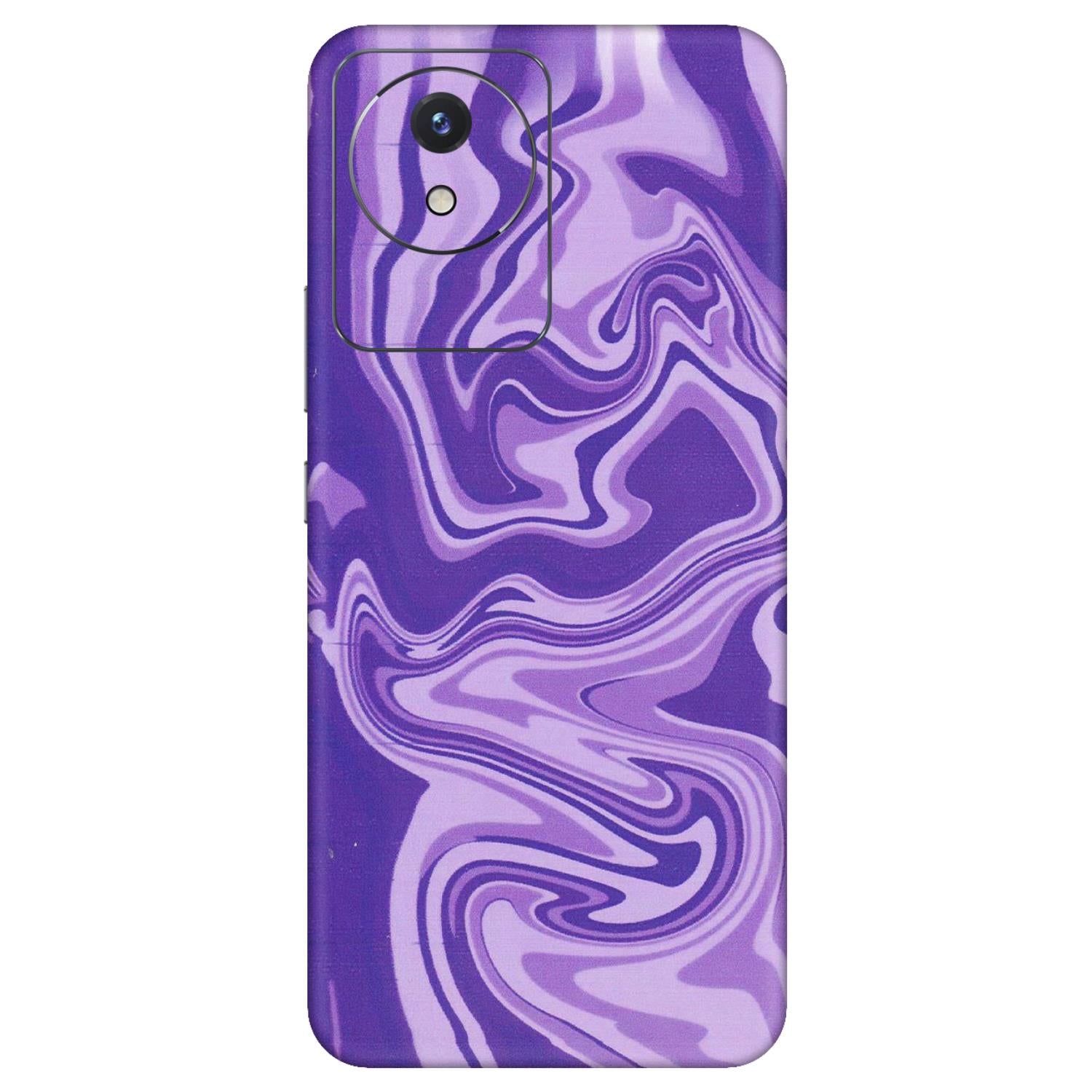 VIVO Y Series Phone Skins (All Models) - Hazy Purple Nights - Matte Finish (M-14) Vivo Y02
