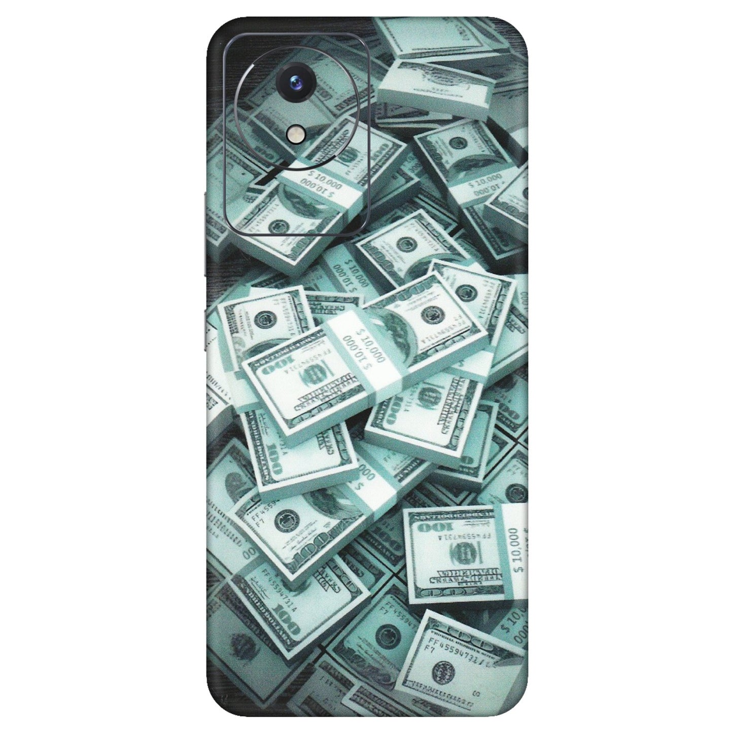 VIVO Y Series Phone Skins (All Models) - Hundred Dollar Bill - Matte Finish (M-162) Vivo Y02