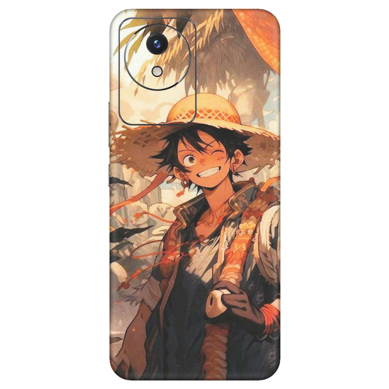 VIVO Y Series Phone Skins (All Models) - Anime Character Smile - Matte Finish (M-33) Vivo Y02