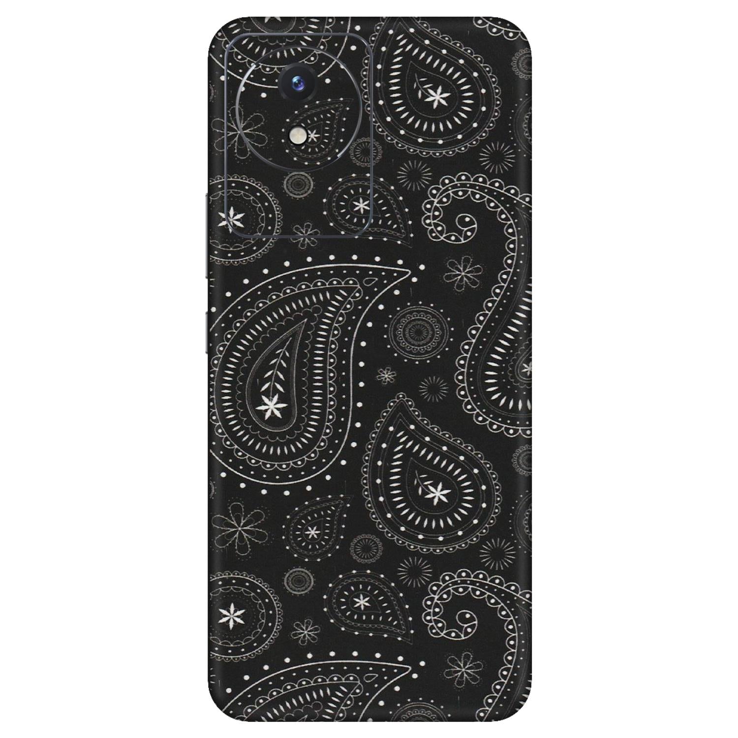 VIVO Y Series Phone Skins (All Models) - Black Sober Kerry - Matte Finish (M-37) Vivo Y02