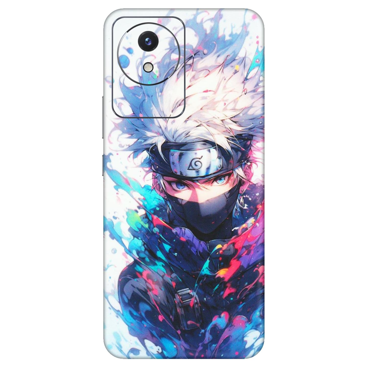 VIVO Y Series Phone Skins (All Models) - Naruto Face Mask - Matte Finish (M-03) Vivo Y02