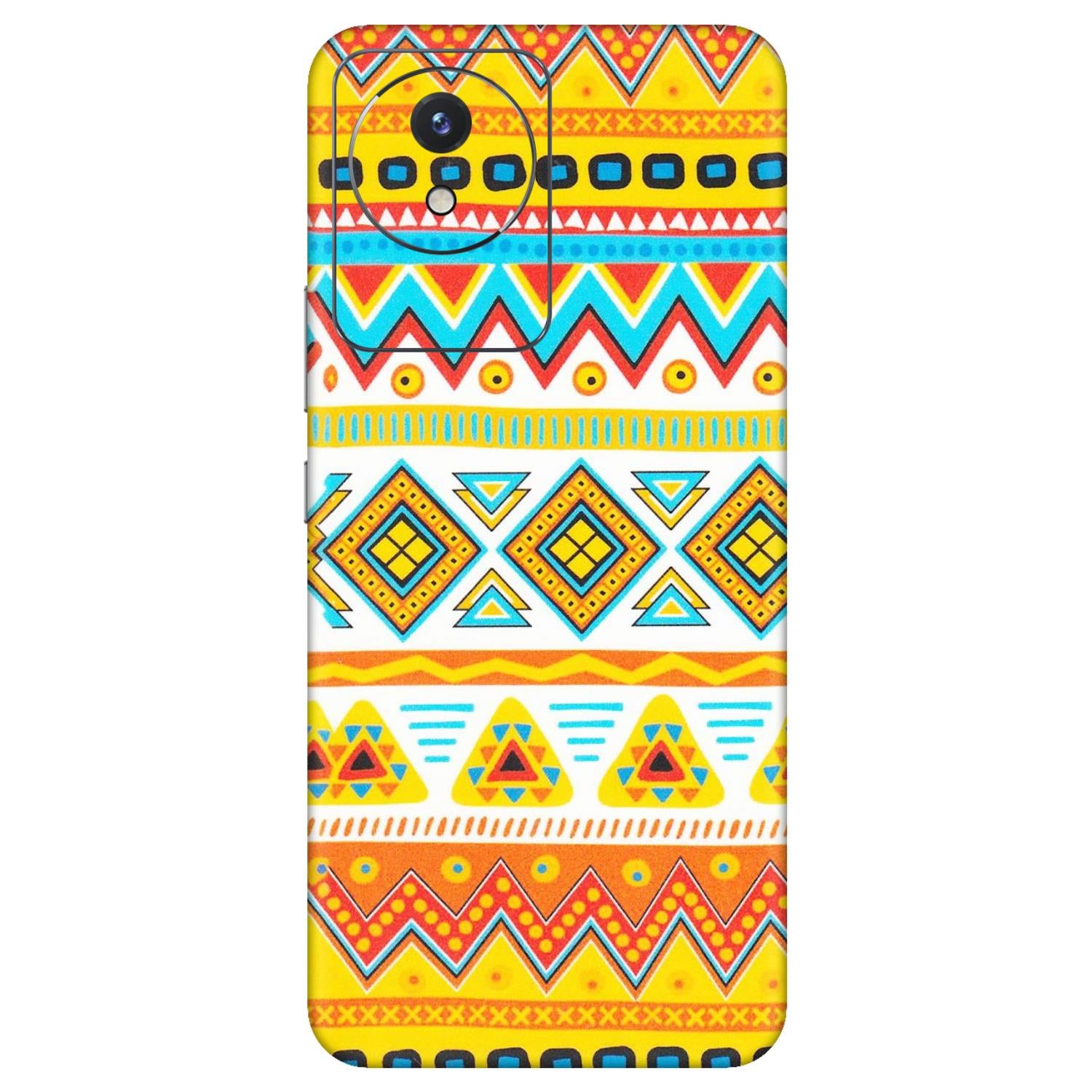 VIVO Y Series Phone Skins (All Models) - Mexican Abstract - Matte Finish (M-71) Vivo Y02