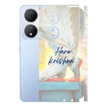 VIVO Y Series Phone Skins (All Models) - Hare Krishna - 3D Embossed Finish (L-03) Vivo Y100A