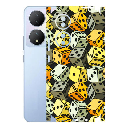 VIVO Y Series Phone Skins (All Models) - Dices Of Life - 3D Embossed Finish (L-04) Vivo Y100A