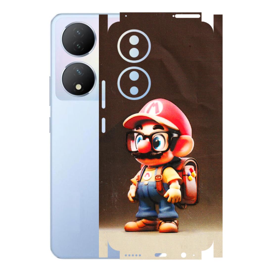 VIVO Y Series Phone Skins (All Models) - Little Mario - 3D Embossed Finish (L-119) Vivo Y100A