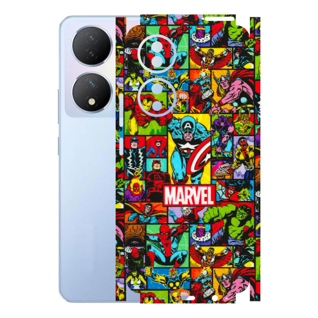 VIVO Y Series Phone Skins (All Models) - MARVELOUS Comic Characters - 3D Embossed Finish (L-129) Vivo Y100A