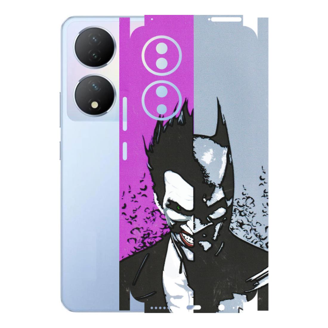 VIVO Y Series Phone Skins (All Models) - Batman & Joker - 3D Embossed Finish (L-143) Vivo Y100A