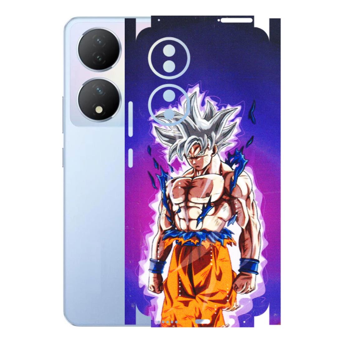 VIVO Y Series Phone Skins (All Models) - Goku Purple Anime - 3D Embossed Finish (L-147) Vivo Y100A