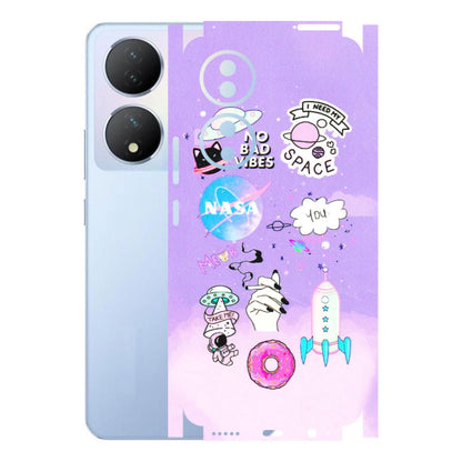 VIVO Y Series Phone Skins (All Models) - I Need My Nasa Skin - 3D Embossed Finish (L-149) Vivo Y100A