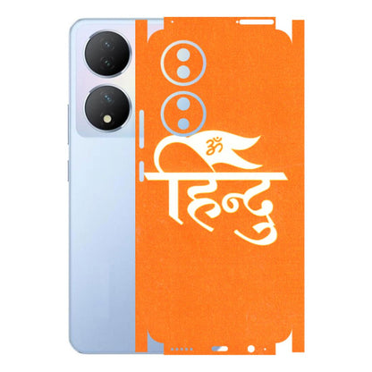 VIVO Y Series Phone Skins (All Models) - Hindu Kesari - 3D Embossed Finish (L-154) Vivo Y100A