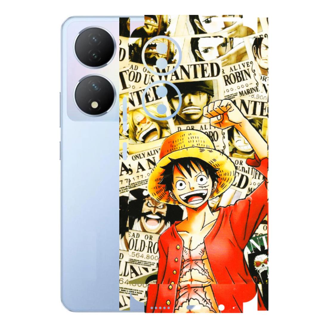 VIVO Y Series Phone Skins (All Models) - Luffy Anime - 3D Embossed Finish (L-177) Vivo Y100A