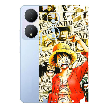 VIVO Y Series Phone Skins (All Models) - Luffy Anime - 3D Embossed Finish (L-177) Vivo Y100A