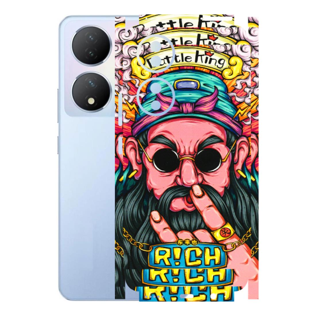 VIVO Y Series Phone Skins (All Models) - Battle King Dude Face - 3D Embossed Finish (L-178) Vivo Y100A