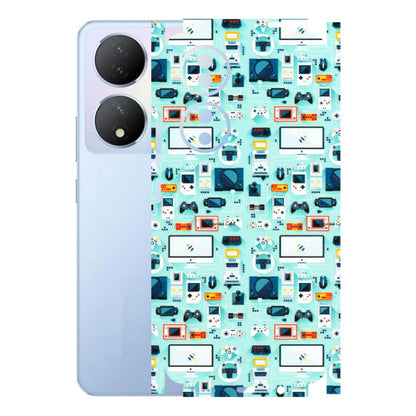 VIVO Y Series Phone Skins (All Models) - Gadgets Doodle - 3D Embossed Finish (L-184) Vivo Y100A