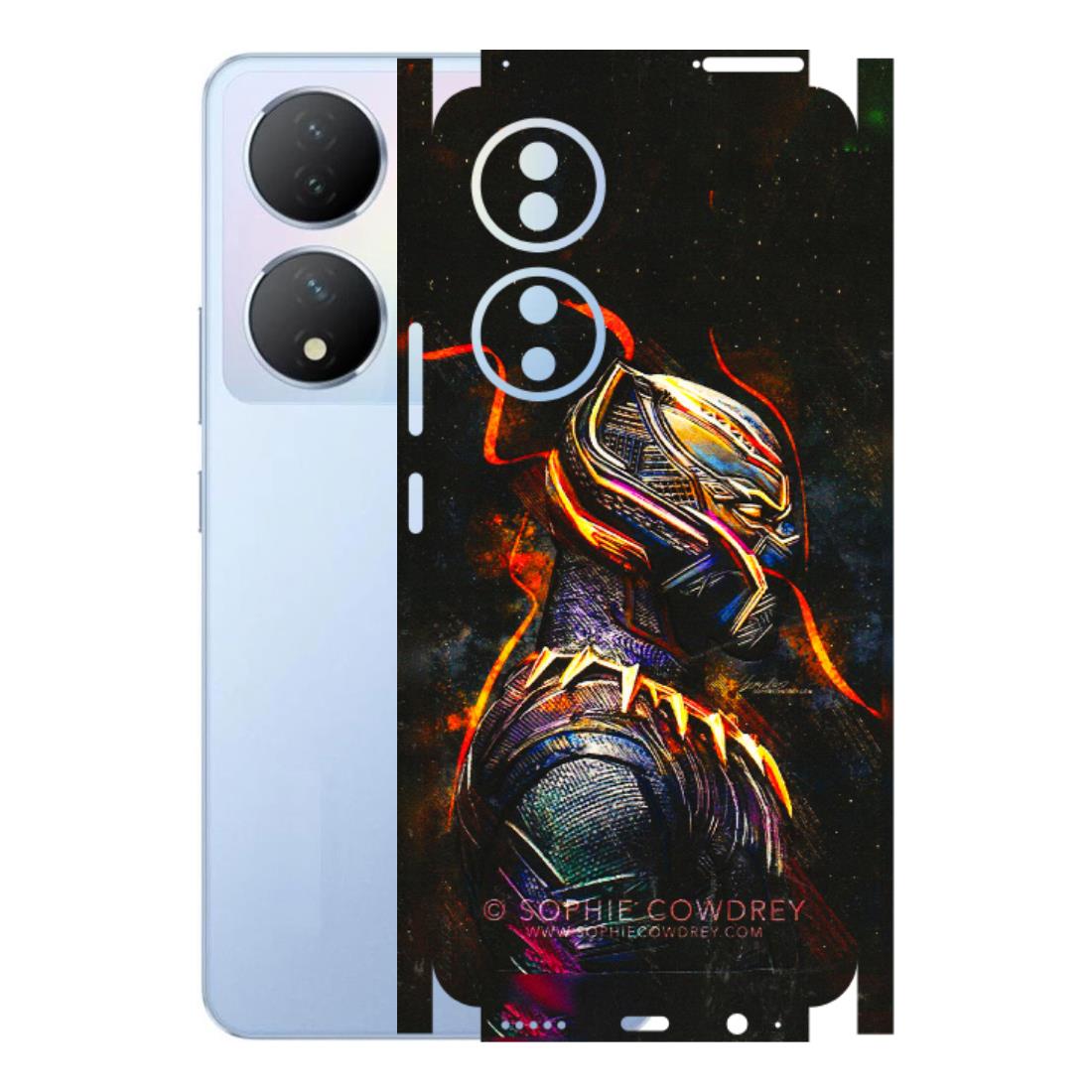 VIVO Y Series Phone Skins (All Models) - Black Panther - 3D Embossed Finish (L-190) Vivo Y100A