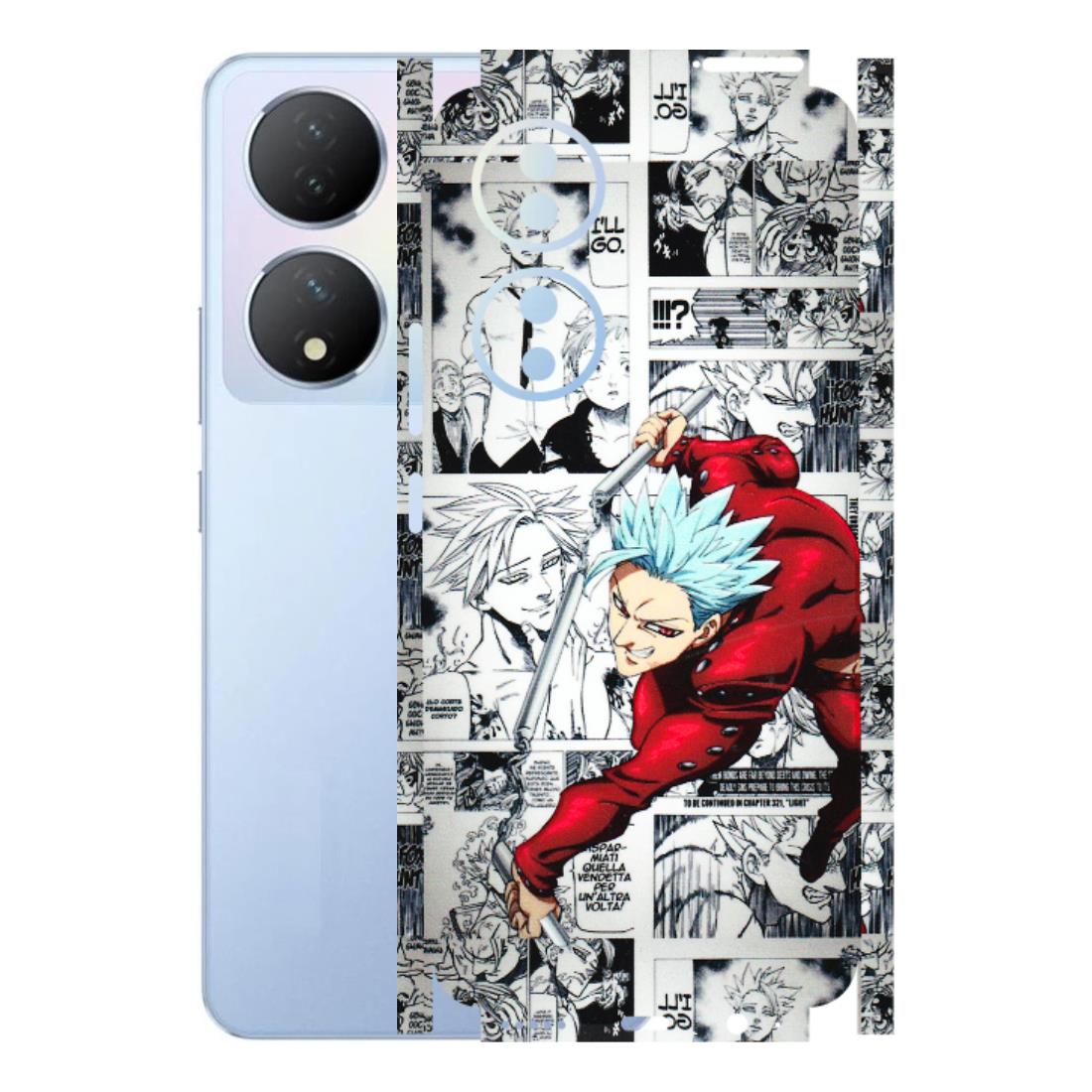 VIVO Y Series Phone Skins (All Models) - Anime Comic - 3D Embossed Finish (L-192) Vivo Y100A