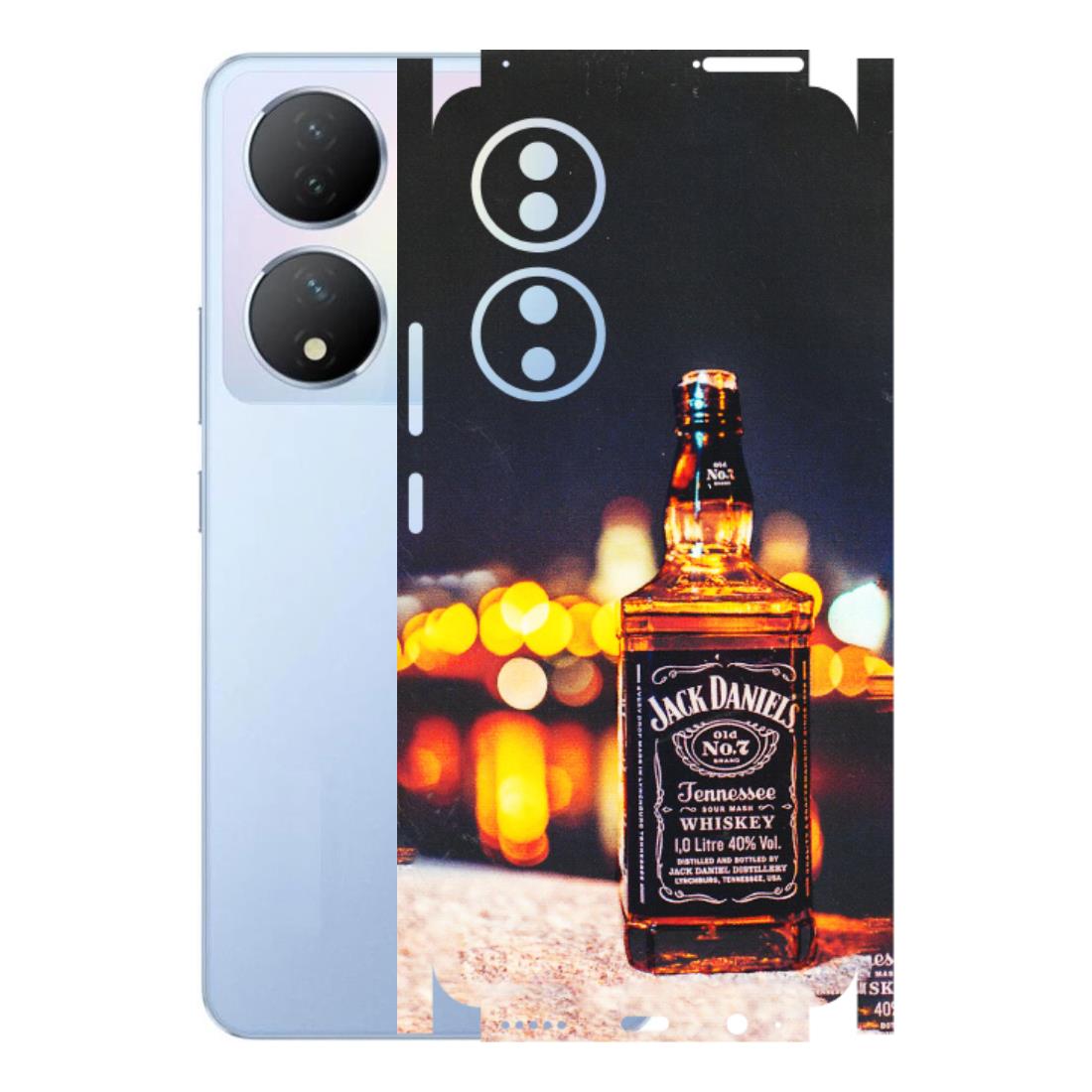 VIVO Y Series Phone Skins (All Models) - JD Whiskey Bottle - 3D Embossed Finish (L-20) Vivo Y100A