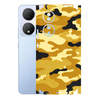 VIVO Y Series Phone Skins (All Models) - Indian Camo - 3D Embossed Finish (L-228) Vivo Y100A
