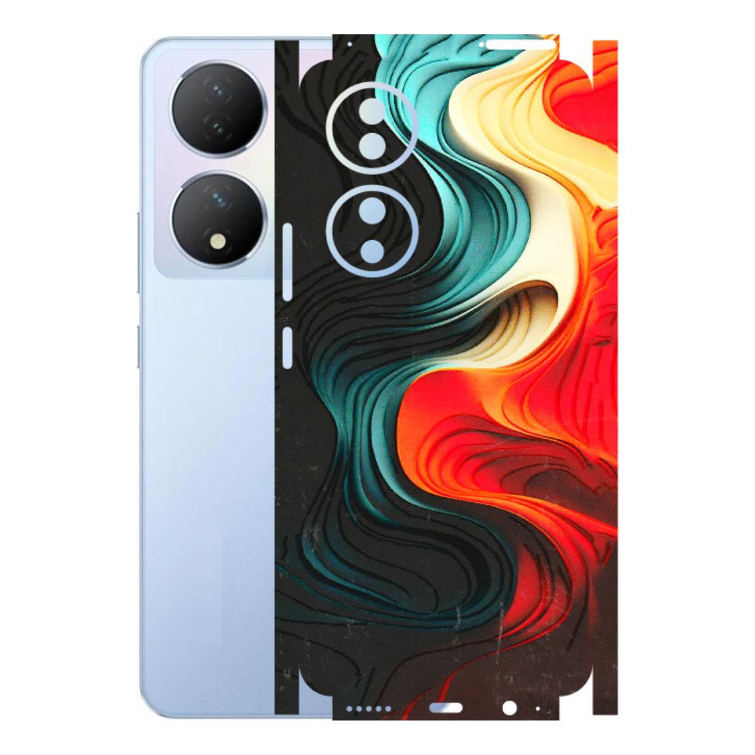 VIVO Y Series Phone Skins (All Models) - The Silky Swirl - 3D Embossed Finish (L-240) Vivo Y100A