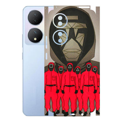 VIVO Y Series Phone Skins (All Models) - Squid Game Hero - 3D Embossed Finish (L-245) Vivo Y100A