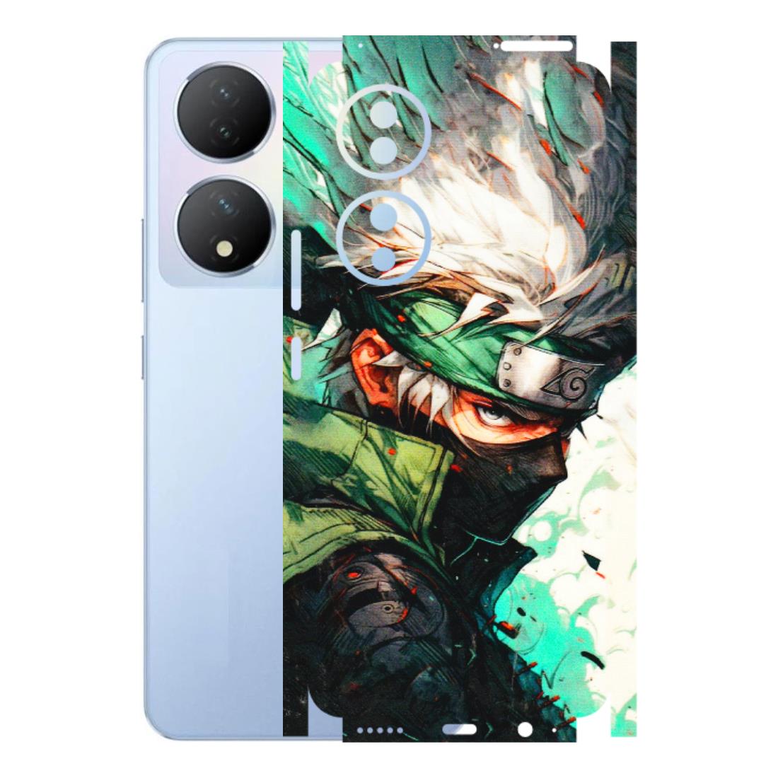 VIVO Y Series Phone Skins (All Models) - Kakashi Side Profile - 3D Embossed Finish (L-249) Vivo Y100A