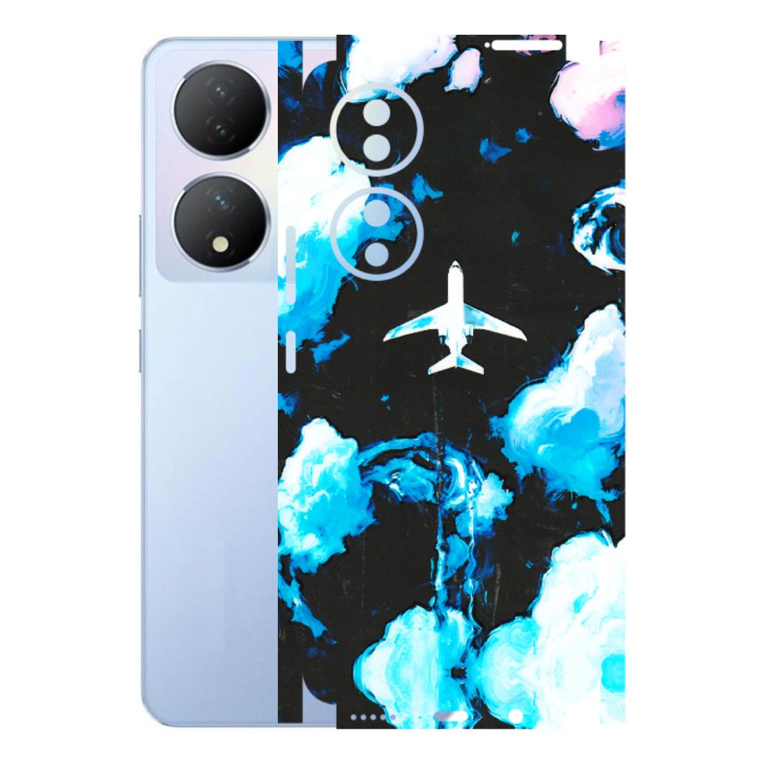 VIVO Y Series Phone Skins (All Models) - Travel In Airline - 3D Embossed Finish (L-264) Vivo Y100A
