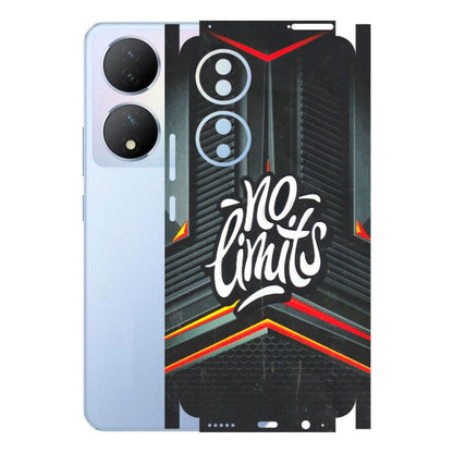 VIVO Y Series Phone Skins (All Models) - No Limits - 3D Embossed Finish (L-286) Vivo Y100A