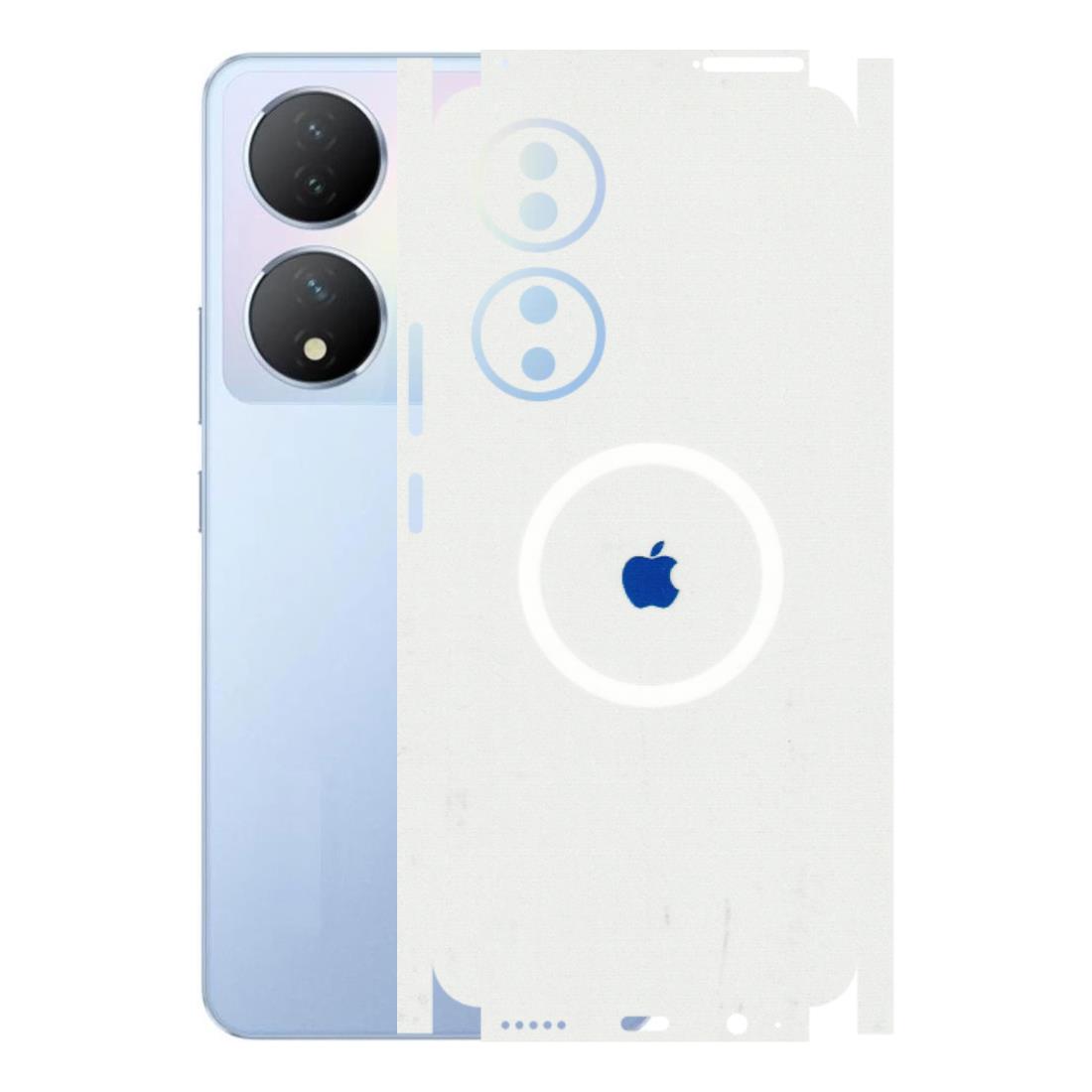 VIVO Y Series Phone Skins (All Models) - iPhone Magsafe Logo - 3D Embossed Finish (L-320) Vivo Y100A
