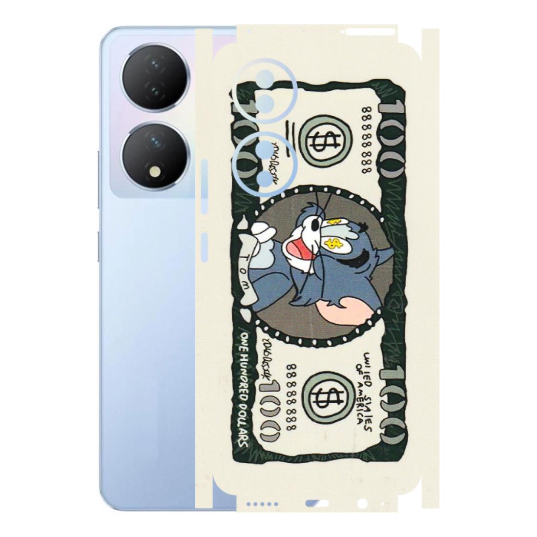 VIVO Y Series Phone Skins (All Models) - Tom Hundred Dollar - 3D Embossed Finish (L-324) Vivo Y100A