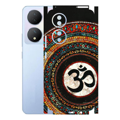 VIVO Y Series Phone Skins (All Models) - Aum Chant Abstract - 3D Embossed Finish (L-42) Vivo Y100A