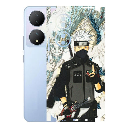 VIVO Y Series Phone Skins (All Models) - Kakashi Hatake Naruto Anime - 3D Embossed Finish (L-46) Vivo Y100A