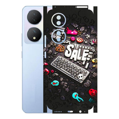 VIVO Y Series Phone Skins (All Models) - Gadgets Sale - 3D Embossed Finish (L-50) Vivo Y100A