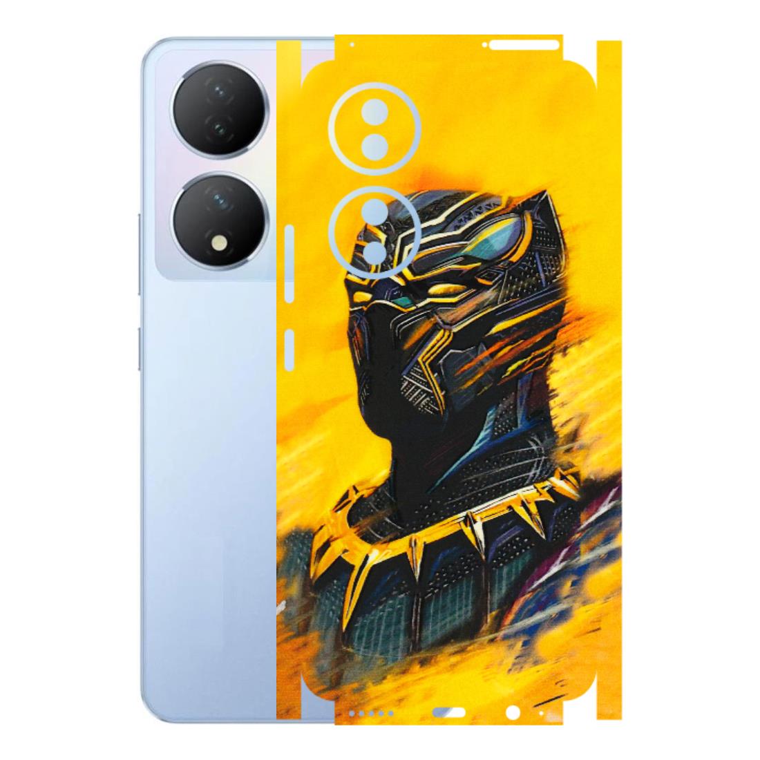 VIVO Y Series Phone Skins (All Models) - Yellow Panther - 3D Embossed Finish (L-54) Vivo Y100A