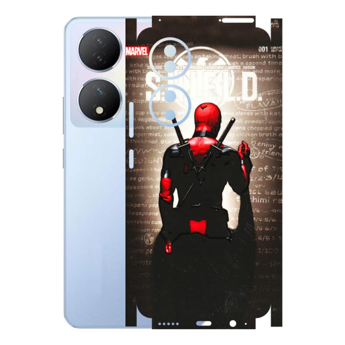 VIVO Y Series Phone Skins (All Models) - Deadpool - 3D Embossed Finish (L-56) Vivo Y100A