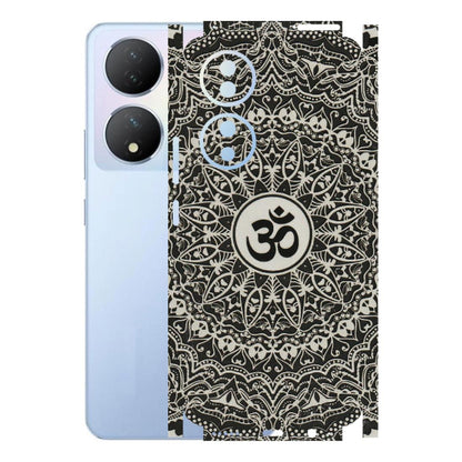 VIVO Y Series Phone Skins (All Models) - Aum Elegant Mandala - 3D Embossed Finish (L-62) Vivo Y100A