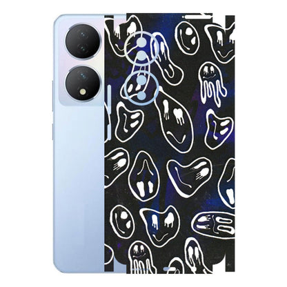 VIVO Y Series Phone Skins (All Models) - Distorted Smileys - 3D Embossed Finish (L-92) Vivo Y100A