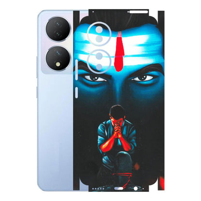 VIVO Y Series Phone Skins (All Models) - Mahakal Bhakt - Matte Finish (M-112) Vivo Y100A