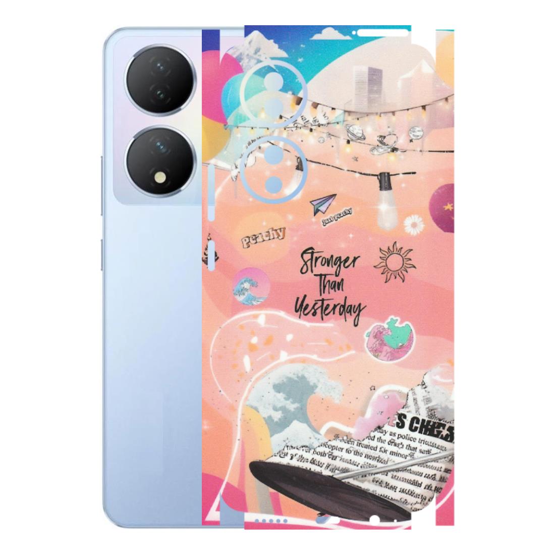 VIVO Y Series Phone Skins (All Models) - Stronger Then Yesterday - Matte Finish (M-128) Vivo Y100A
