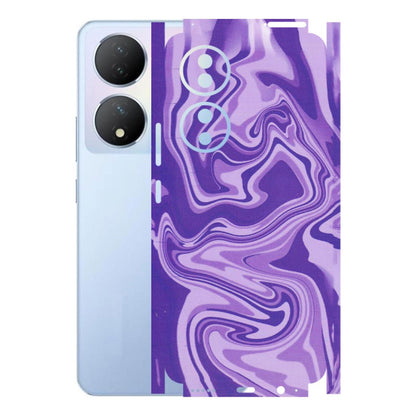 VIVO Y Series Phone Skins (All Models) - Hazy Purple Nights - Matte Finish (M-14) Vivo Y100A
