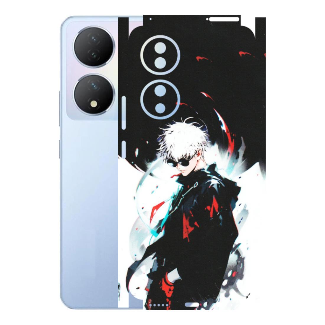 VIVO Y Series Phone Skins (All Models) - Gojo Powerful Charater Kaisen Anime - Matte Finish (M-144) Vivo Y100A