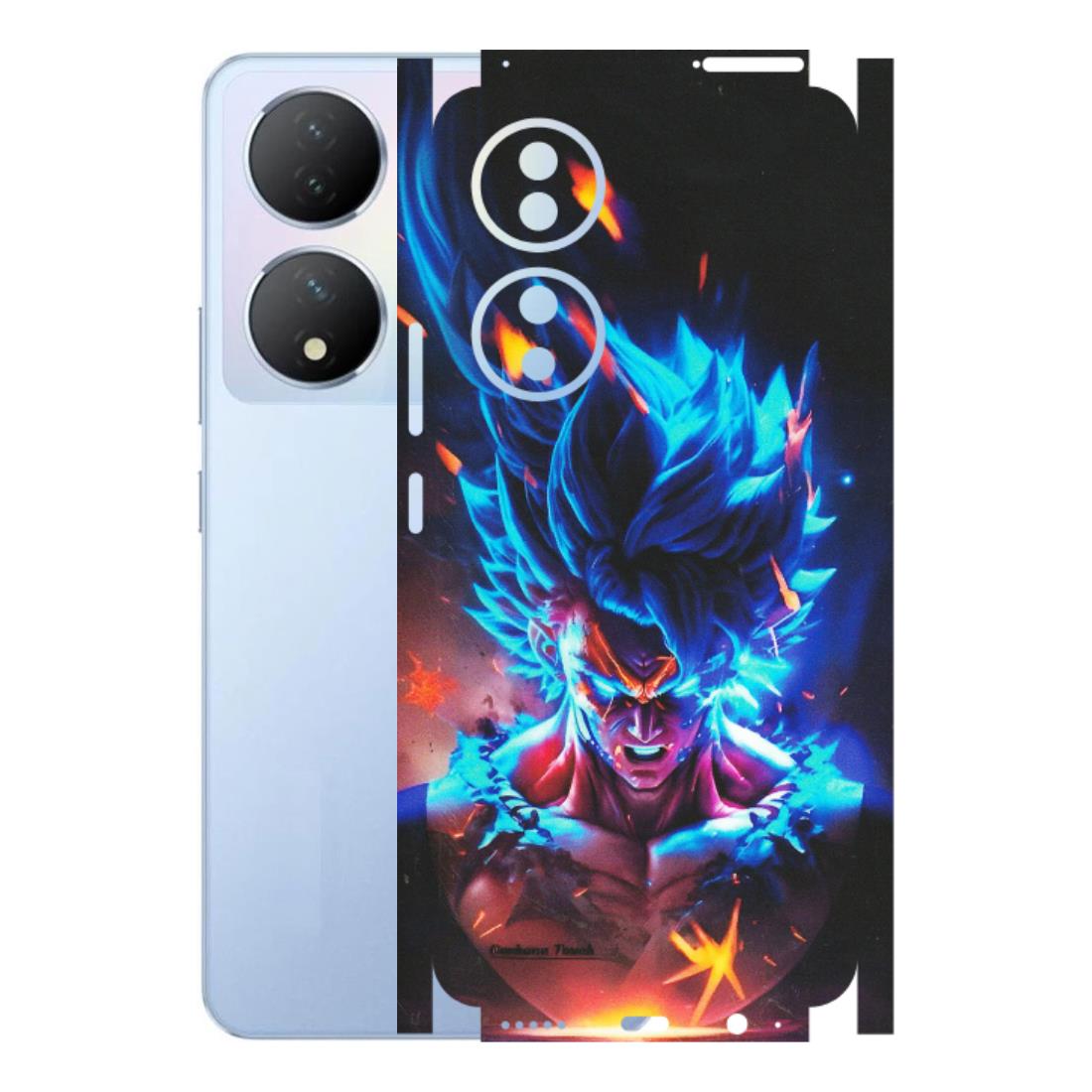 VIVO Y Series Phone Skins (All Models) - Angry Goku Dragon Ball Anime - Matte Finish (M-150) Vivo Y100A