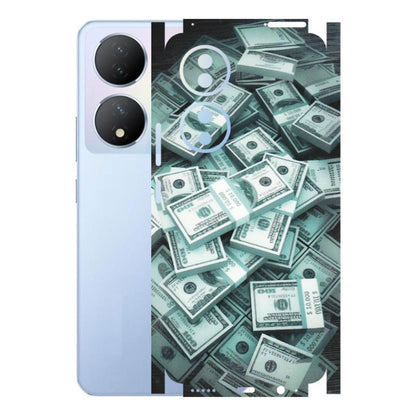 VIVO Y Series Phone Skins (All Models) - Hundred Dollar Bill - Matte Finish (M-162) Vivo Y100A