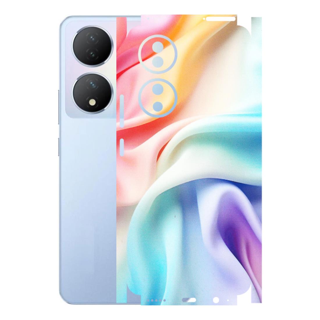 VIVO Y Series Phone Skins (All Models) - Colourful Silk Cloth - Matte Finish (M-165) Vivo Y100A