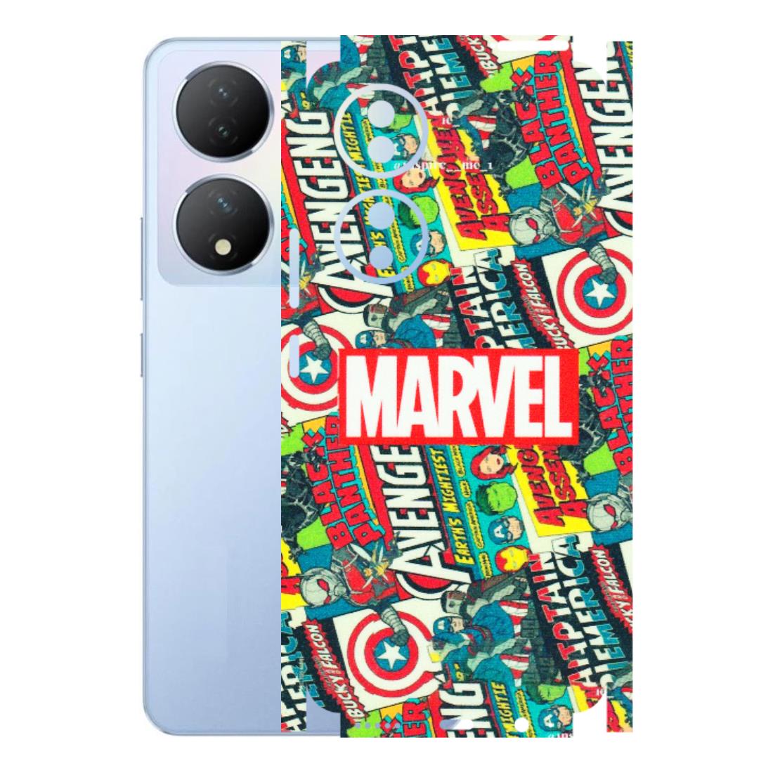 VIVO Y Series Phone Skins (All Models) - Marvel Comic Lover - Matte Finish (M-30) Vivo Y100A