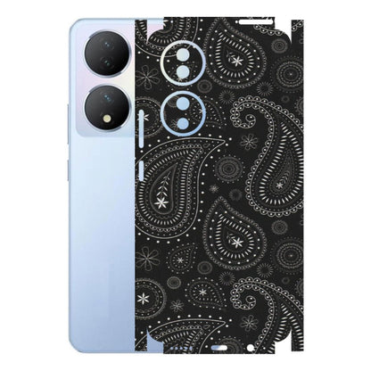 VIVO Y Series Phone Skins (All Models) - Black Sober Kerry - Matte Finish (M-37) Vivo Y100A